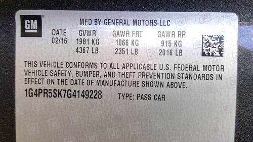 2016 Buick Verano
