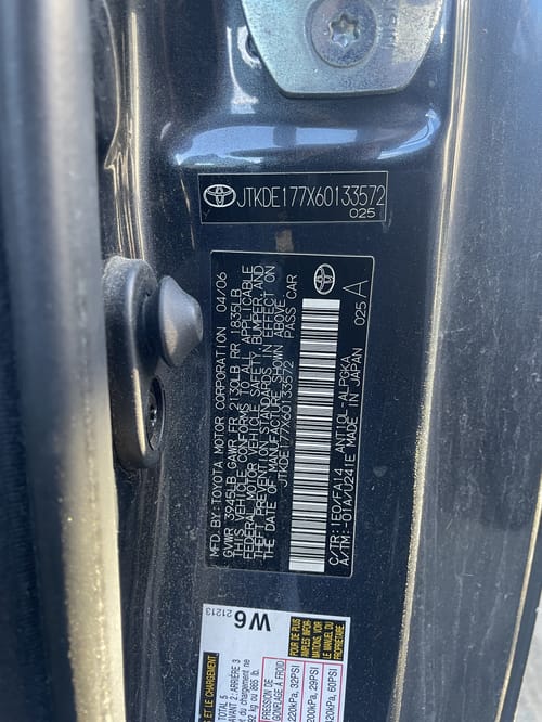 2006 Scion Sciotc