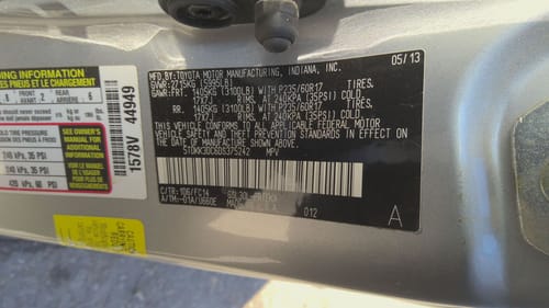 2013 Toyota Sienna