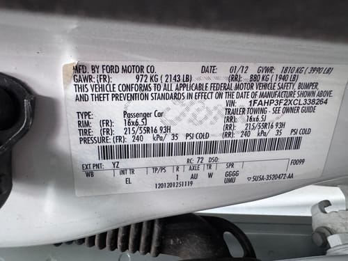 2012 Ford Focus