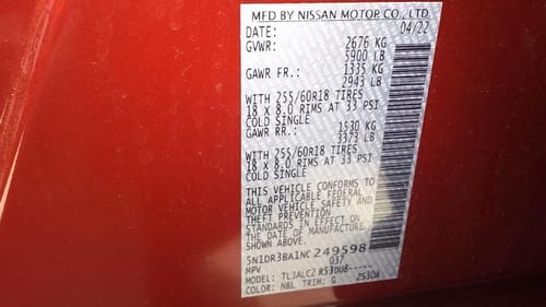 2022 Nissan Pathfinder