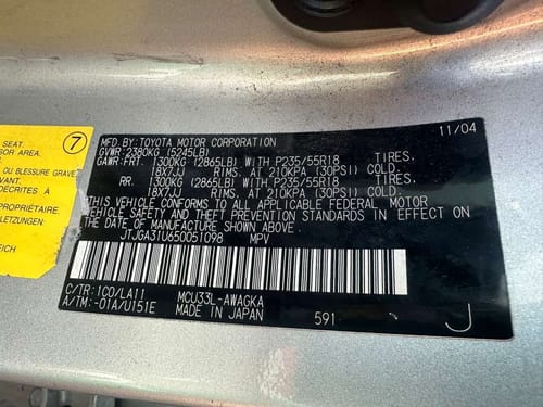 2005 Lexus Rx330