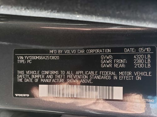 2010 Volvo S40