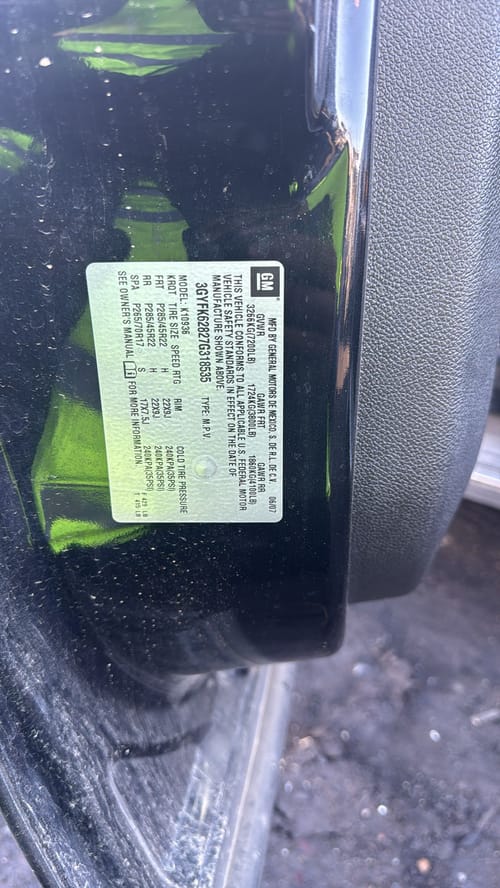 2007 Cadillac Escalade EXT