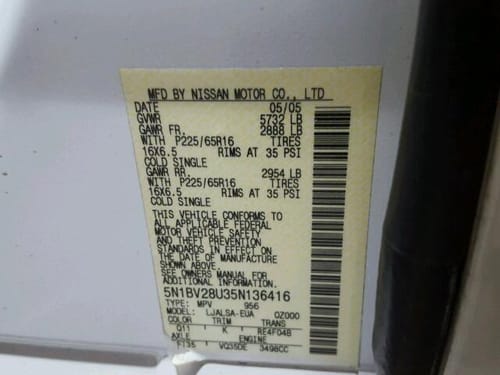 2005 Nissan Quest