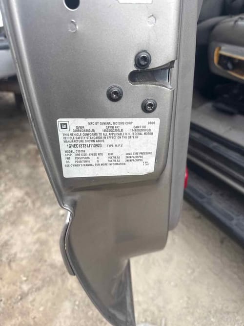 2001 GMC Tahoe