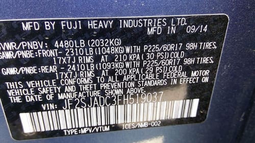 2015 Subaru Forester