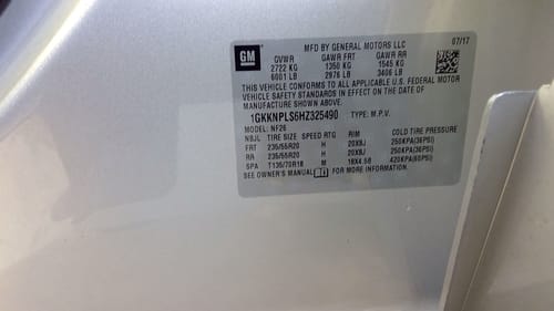 2017 GMC Acadia