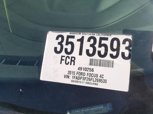 2015 Ford Focus