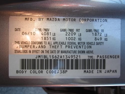 2010 Mazda Mazda3