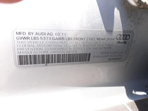 2011 Audi Audia6