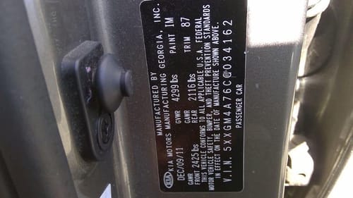 2012 Kia Optima