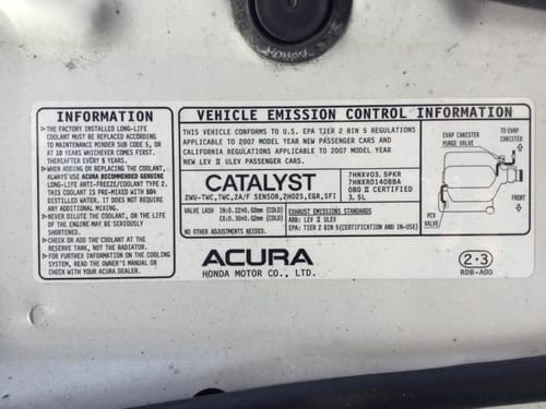 2007 Acura Tl