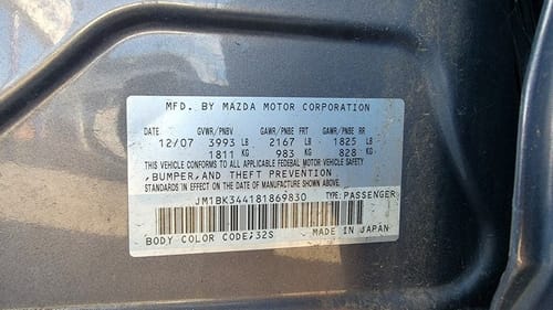 2008 Mazda Mazda3