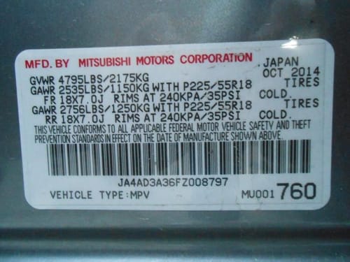 2015 Mitsubishi Outlander