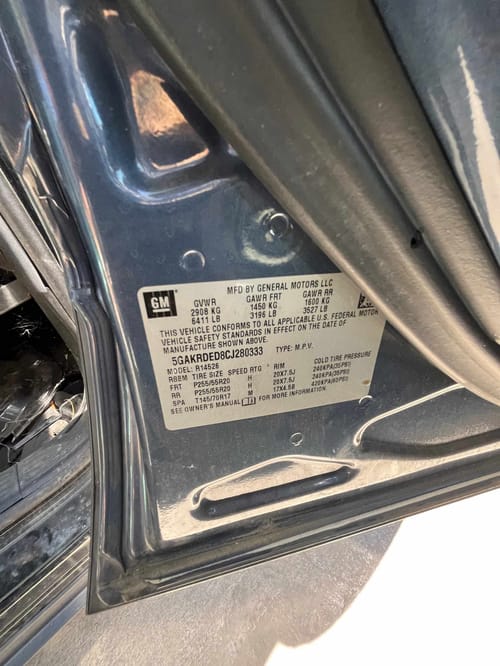 2012 Buick Enclave