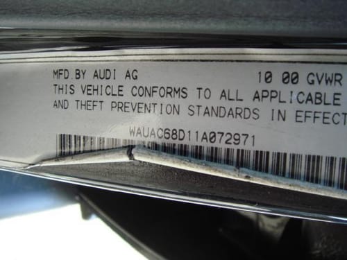 2001 Audi Audia4