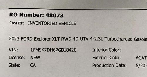 2022 Ford Explorer