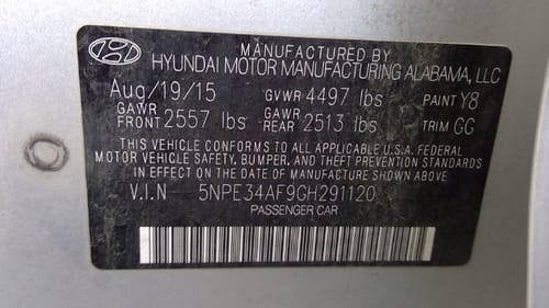 2016 Hyundai Sonata