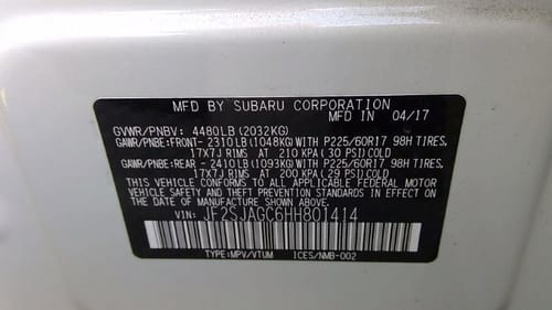 2017 Subaru Forester