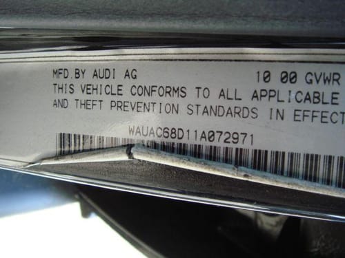 2001 Audi Audia4