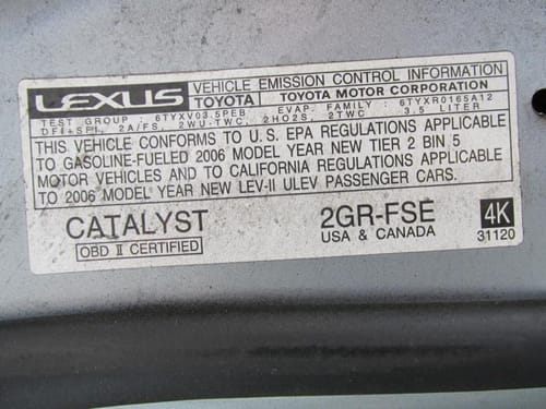 2006 Lexus Is350