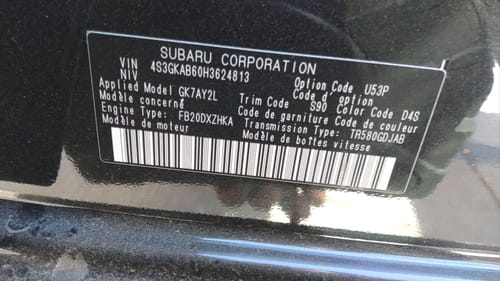 2017 Subaru Impreza