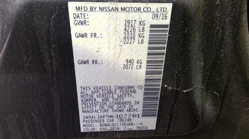 2017 Nissan Altima
