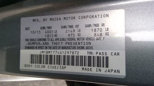 2016 Mazda Mazda3