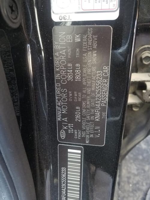 2012 Kia Forte