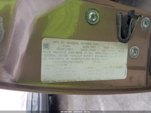 1995 GMC Ct2500