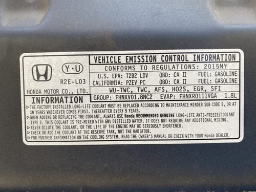 2015 Honda Civic