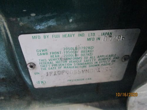 1997 Subaru Impreza
