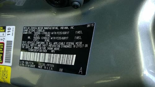 2015 Toyota Sienna