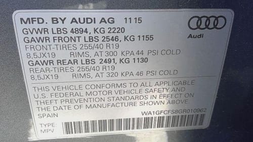 2016 Audi Audiq3