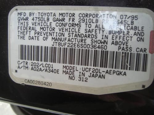 1995 Lexus Ls400