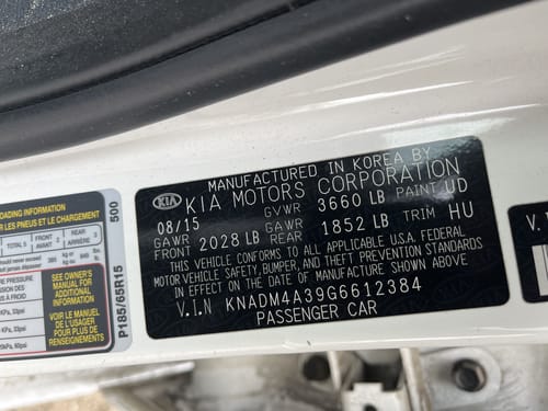 2016 Kia Rio
