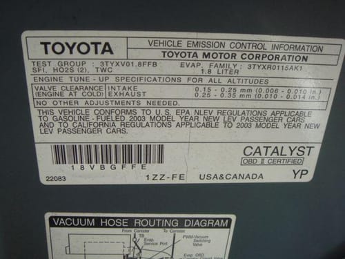 2003 Toyota Celica