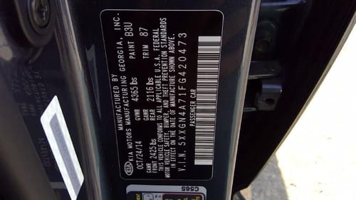 2015 Kia Optima