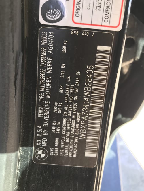 2004 BMW X3