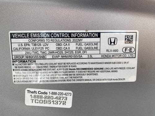 2022 Honda Pilot