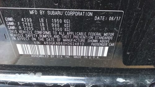 2017 Subaru Impreza