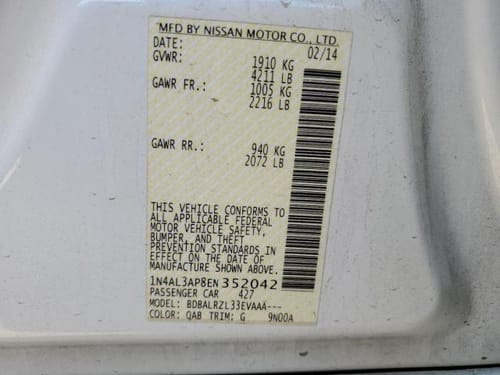 2014 Nissan Altima