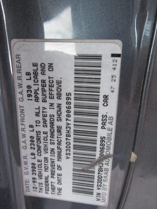 2000 Saab Saab93