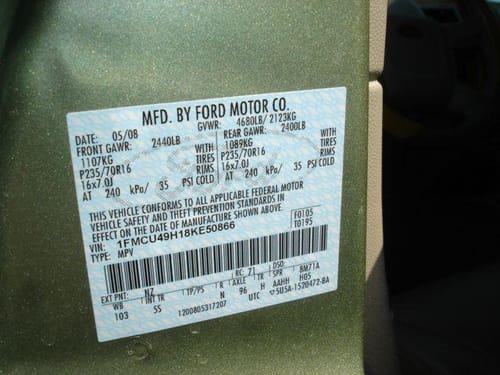 2008 Ford Escape