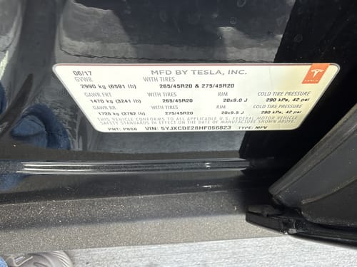 2017 Tesla Model X