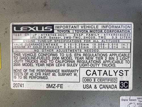 2006 Lexus Rx400