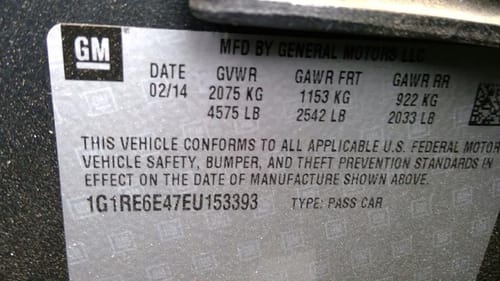 2014 Chevrolet Volt