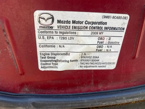 2009 Mazda 6