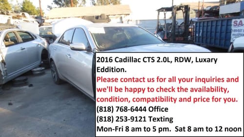 2016 Cadillac Cts